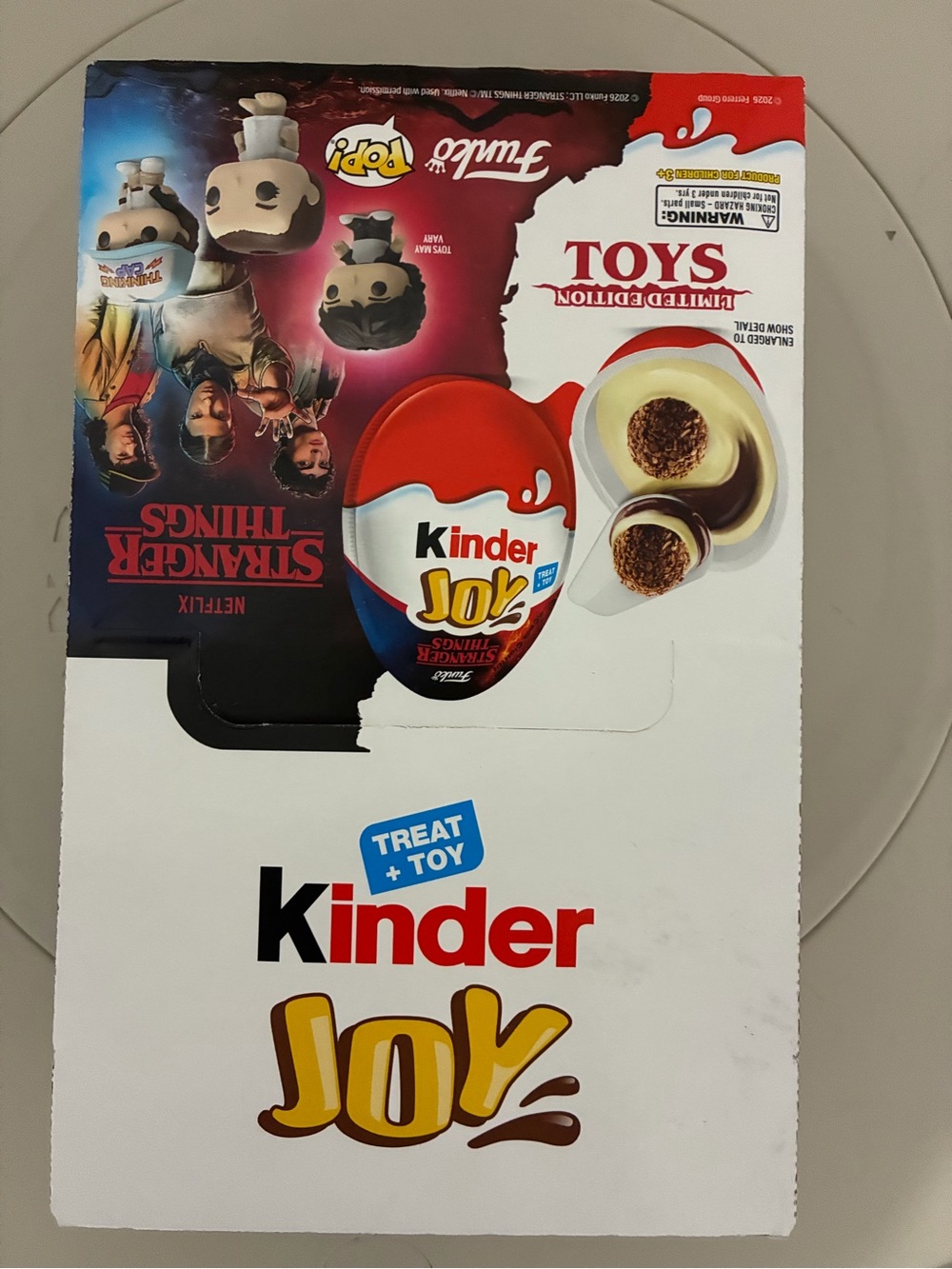 Kinder joy stranger things eggs